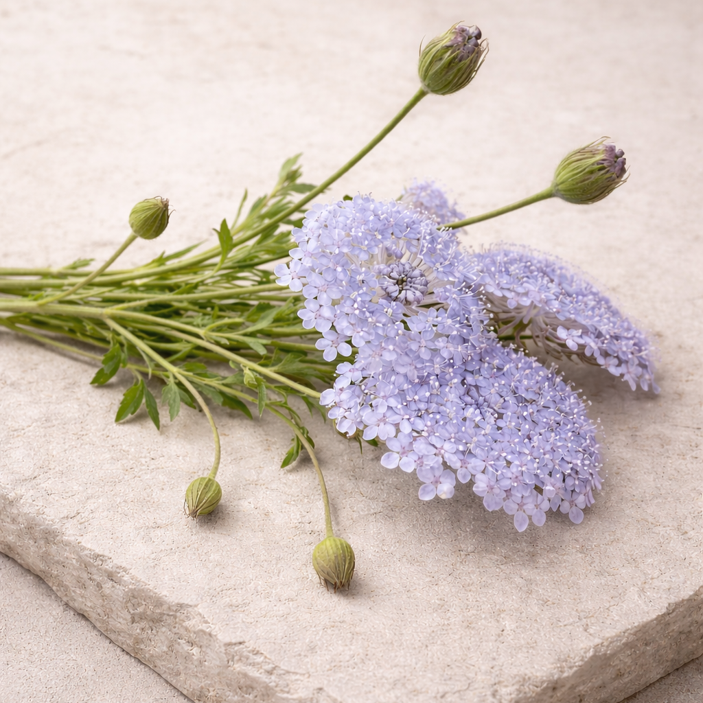 Blåparasoll 'Lace Blue'