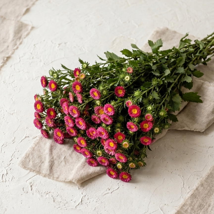 Aster 'Matsumoto Salmon'