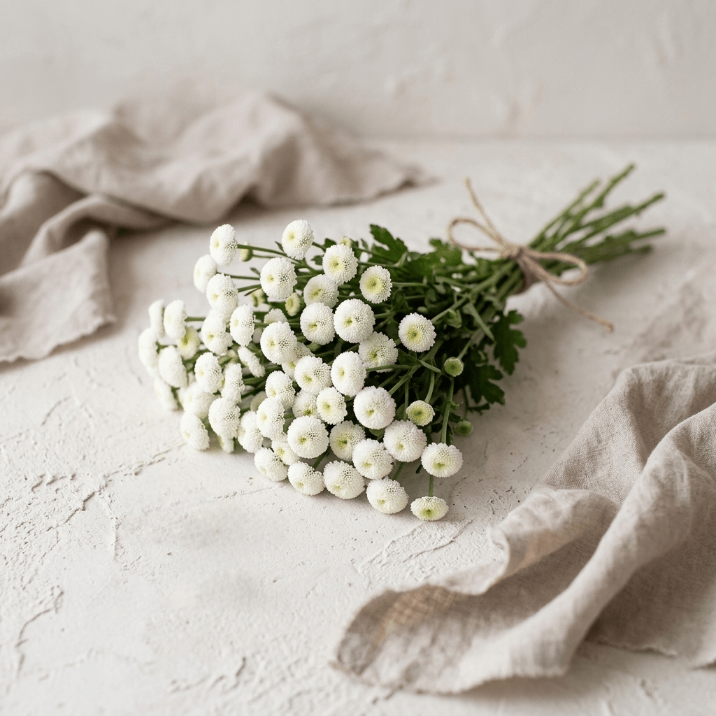 Mattram 'Vegmo Snowball Extra' – Fröer för snittblomsodling
