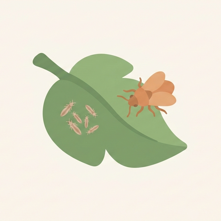 Nyttodjur mot Trips - Oriusbaggar (nymfer)