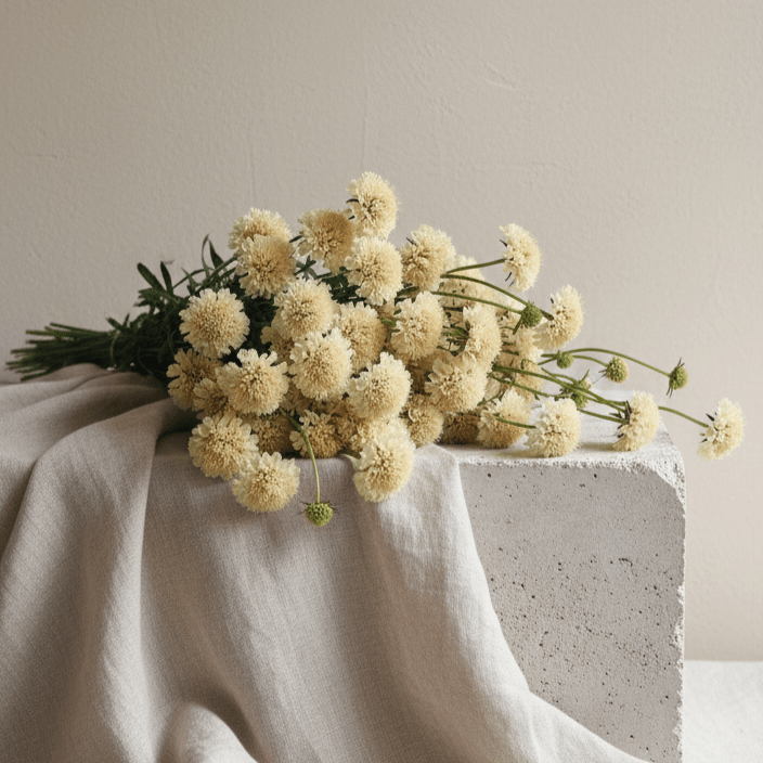 Praktvädd 'Fata Morgana' – Fröer för snittblomsodling