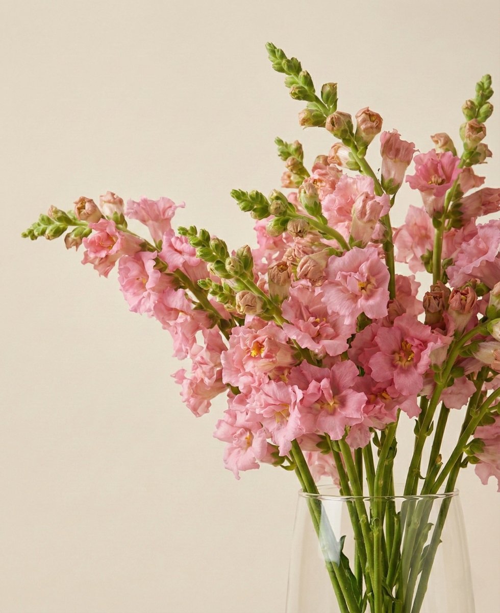 Lejongap 'Madame Butterfly Pink' – Fröer för snittblomsodling