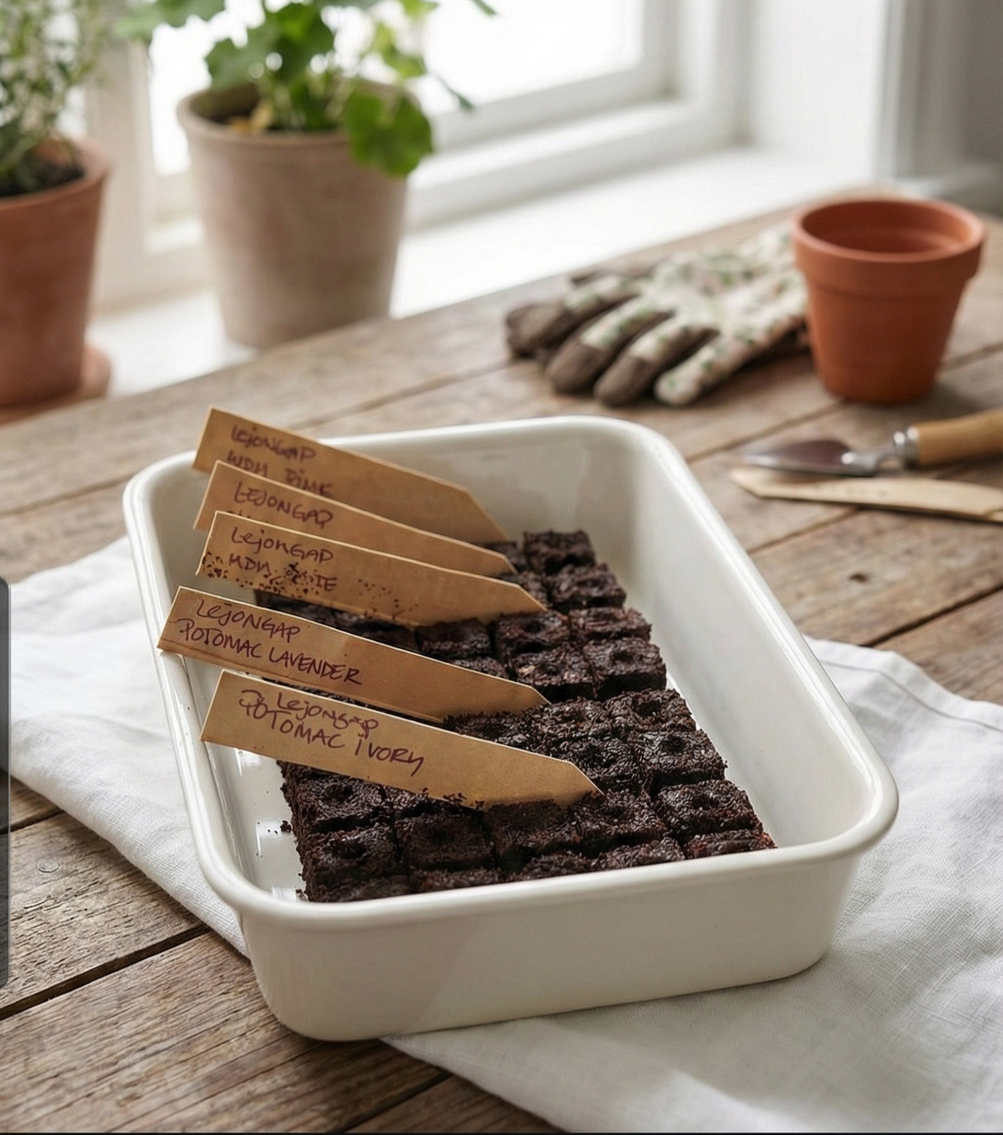 Fröer för snittblommor