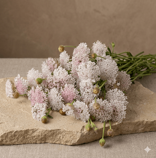Blåparasoll 'Lace Pink' – Fröer för snittblomsodling