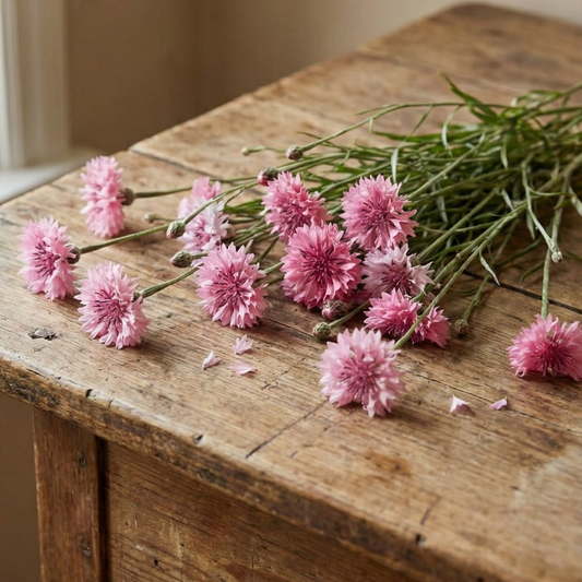 Blåklint 'Pink Ball'