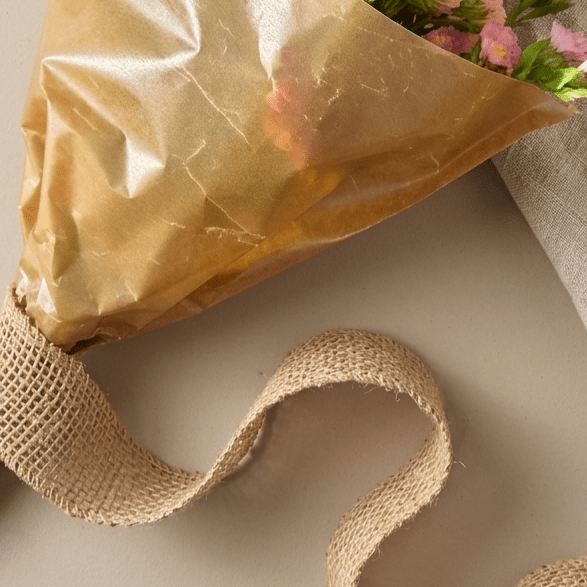 Juteband för buketter & dekor – Tillbehör för snittblomsodling