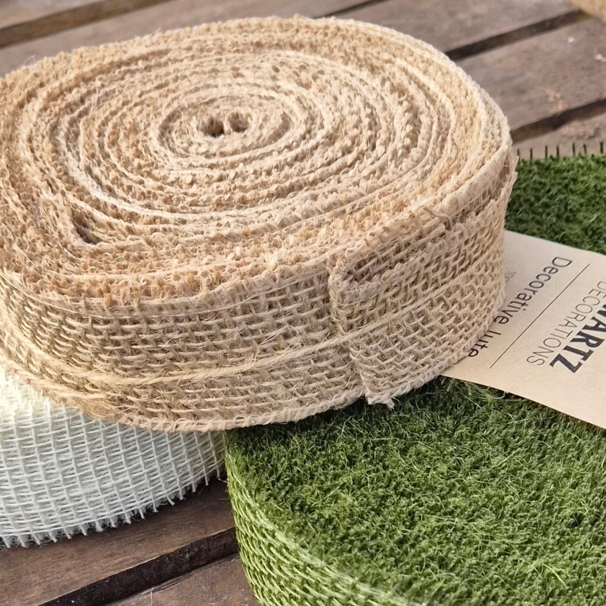 Juteband för buketter & dekor – Tillbehör för snittblomsodling