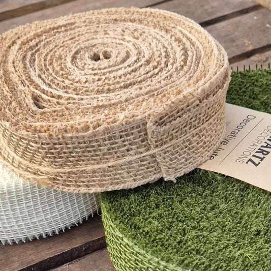 Juteband för buketter & dekor – Tillbehör för snittblomsodling