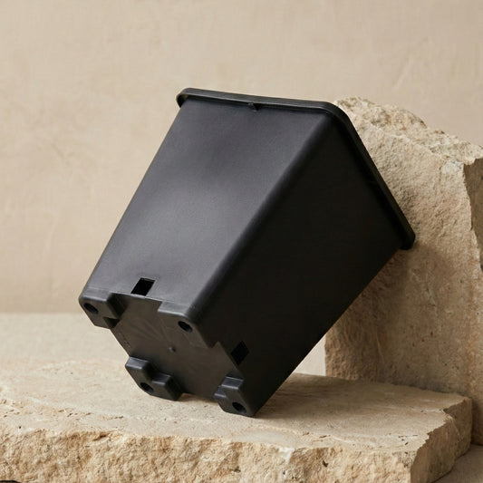 Krukor 13x13x18 cm fyrkantiga 2,4 L