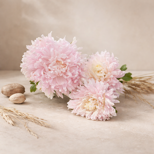 Aster 'King Size Appleblossom'